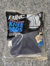 PAIR Vintage BIKE Official NBA Licensed KNEE PADS #7275 M Navy Blue NEW NOS 90s picture