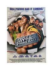 Ben Affleck Signed Autograph Jay And Silent Bob Strike Back Poster Beckett BAS picture