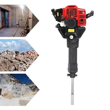 52cc Gas Gasoline Demolition Jack Hammer Concrete Breaker Punch Drill Jackhammer picture