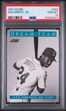 1991 SCORE #892 KEN GRIFFEY JR. DREAM TEAM PSA 10 picture