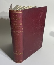 Antique Expositor's Bible Book of Isaiah Volume I George Adam Smith picture