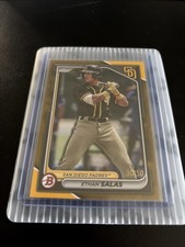 2024 Bowman Draft #BD-140 Ethan Salas Gold #30/50 San Diego Padres picture
