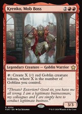 Krenko Mob Boss NM Legendary Rare MTG Foundations [FDN] #0204 Red Goblin Regular picture