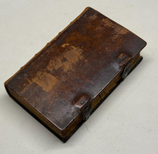 Antique 1803 Leatherbound German Lutheran Bible Pennsylvania Michael Billmeyer picture