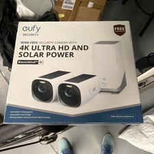 Eufy Security S330 eufyCam Wireless Solar 4K Surveillance Cameras & SmartHomeHub picture