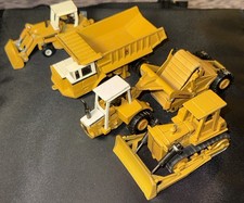 Vintage ERTL Construction Equipment Set Of 4 picture