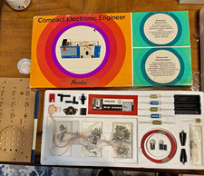 Philips Compact Electronic Engineer EE1050 Electronics Kit 1967 Unused complete picture