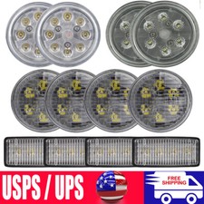 12x LED Work Lights Kit For John Deere 40 Series: 4040 4240 4440 4640 4840 picture