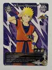2013 Naruto CCG Ultimate Ninja Storm 3 Naruto Uzumaki x Goku Promo PR 095 picture