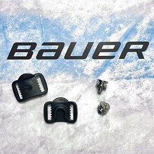 Bauer Helmet FM Sliding Buckle Kit w/ Studs - Hockey Hardware Clip Quick Snap picture