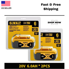 DEWALT DCB206 20V Max XR 2 Pack 6.0Ah Lithium-Ion Battery picture