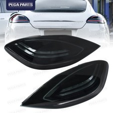 Smoke Black LED Rear Tail Light Brake Lamps For 2010-2013 Porsche Panamera 970.1 picture