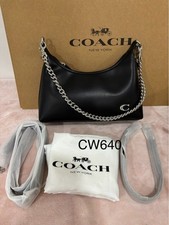 COACH Juliet 25 Small Shoulder Bag Crossbody In Leather/Silver/Black CW640 picture