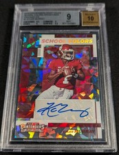 BGS 9/10 RC AUTO #23/23 KYLER MURRAY 🚨CRACKED ICE ROOKIE 2019 Panini Contenders picture
