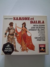 Saint-saens Samson Et Dalila 2 CD Set Gorr Vickers Blanc Pretre, EMI picture