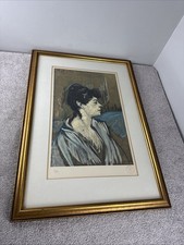 Henri de Toulouse-Lautrec - Musee d'Albi - Marcelle Lithograph FRAMED picture