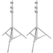 Neewer 2-Pack Silver Stainless Steel Light Stand for Studio Softbox Monolight picture