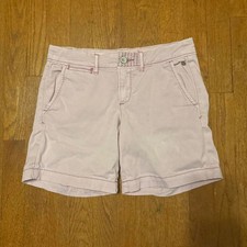 Pilcro Women's Pink and Purple Shorts picture