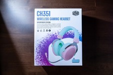 Cooler Master CH351 Gaming Headset macaron (pink/aqua) Brand New Factory sealed. picture