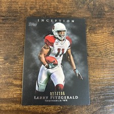 2011 Topps Inception - Larry Fitzgerald #52 Grey /106 picture