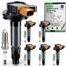 6Pk UF646 Ignition Coil Packs & Iridium Spark Plugs for 2011-2015 Ford F150 picture
