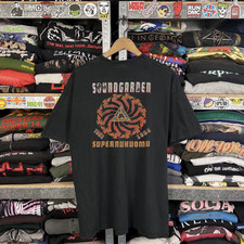 1994 Soundgarden Superunknown Tour Classic T-Shirt Black XXL picture