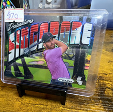 Panini Prizm LIV Golf Matthew Wolff Prizm Destinations Singapore SSP Case Hit picture