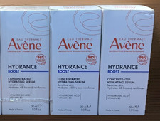 AVENE HYDRANCE BOOST CONCENTRATED HYDRATING SERUM 1 oz ea Exp: 04/2028. Lot of 3 picture