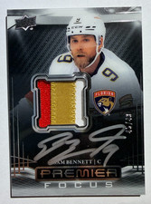 Sam Bennett (( #/49 Focus AUTO PATCH )) 2025-26 UD Premier 2022-23 Update picture