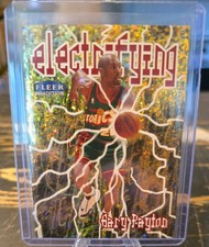 1998-99 Fleer Tradition - Electrifying Gary Payton #9 E  picture