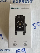 Olight PL-MINI 2 Black Rechargeable Weapon Light, 600 Lumens, Beam Distance 100M picture