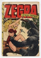 Zegra, Jungle Empress #2 PR 0.5 1948 picture