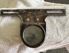 Vintage ORIGINAL 1927 LICENSE PLATE BRACKET Ford Model T Tudor picture
