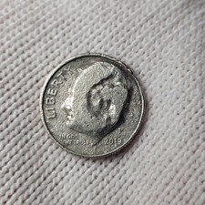 2019 P Dime Major Mint Error Capped Die Blob Die Cap Distorted Edge Clad Layer picture