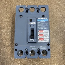 New SIEMENS QR23B200 200 Amp 3 Pole 240VAC 3 Phase 10kA Type QR2 Circuit Breaker picture