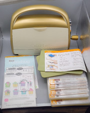 Cricut Cuttlebug Anna Griffin Gold Edition Die Cutting Embossing Machine Bundle  picture