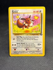 Eevee 51/64 Common Jungle Pokemon Unlimited Moderately Played picture