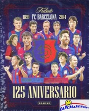 2024/25 Panini FC Barcelona Tribute 125th Anniversary Soccer HOBBY Sealed Box picture