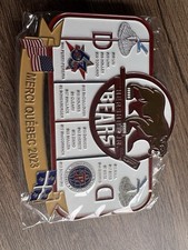 Hershey Jr. Bears Peeweee Quebec 63 pin. Never taken out of the wrapping. picture