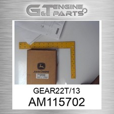 AM115702 GEAR22T/13 fits JOHN DEERE (Surplus Open Box) picture