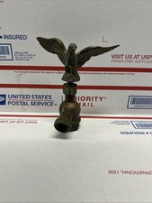 Vintage Brass Bird Eagle Garden Outdoor Faucet USED FAST SHIPPING picture