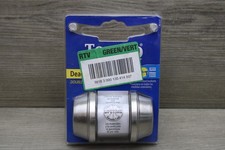 TOLEDO Double Cylinder Satin Stainless-Steel Deadbolt New picture