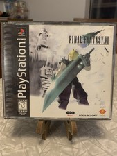 SquareSoft Final Fantasy VII PS1 Black Label Complete 3-Disc picture