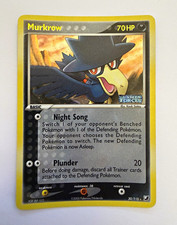 Pokemon Murkrow 30/115 EX Unseen Forces Stamped Reverse Holo Rare 2005 Vintage picture
