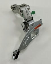 Shimano Deore XT FD-M751 Front Derailleur Silver 31.8mm Bottom Pull  NOS Vintage picture
