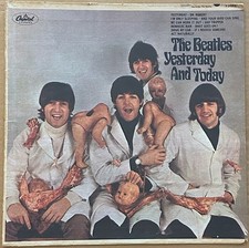 BEATLES BUTCHER COVER GENUINE 1966 3RD STATE PRO PEELED YESTERDAY AND  TODAY picture
