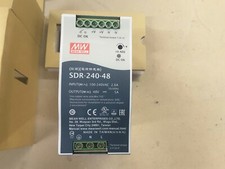 Lot of (12) MEAN WELL SDR-240-48 240W 48V 5A AC to DC Power Supply 100-240v picture