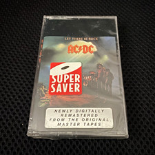 AC/DC-Let There Be Rock-Cassette-Remastered-ATCO 92445-4-Sealed picture