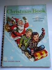 1955 The Big Golden Christmas Book by Gertrude Crampton Illustrated By Malvern  picture