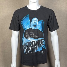 Vintage 1998 WWF Stone Cold Steve Austin #1 Portrait T Shirt L Wrestling 90s picture